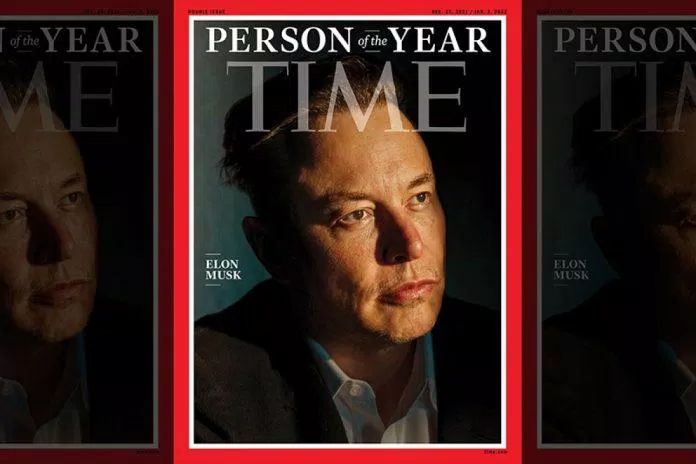 Tỷ phú Elon Musk được bình chọn là "Nhân vật tiêu biểu năm 2021" (Nguồn: Internet)