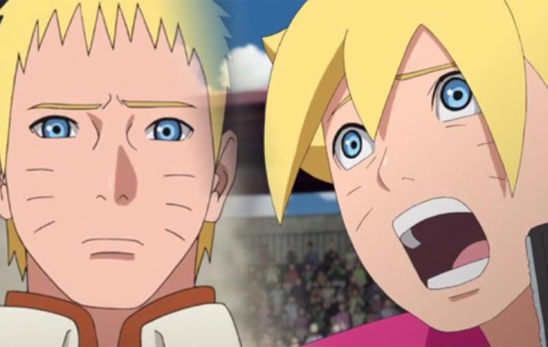 Anime Boruto chỉ có 3.  chất độn