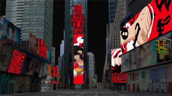 NYCC22-Toei-Animation-Ex Exhibition-Rendering-560x373 Toei Animation để sơn màu đỏ cho Quảng trường Thời đại như một phần của Trải nghiệm người hâm mộ đa nhượng quyền tại New York Comic Con 2022